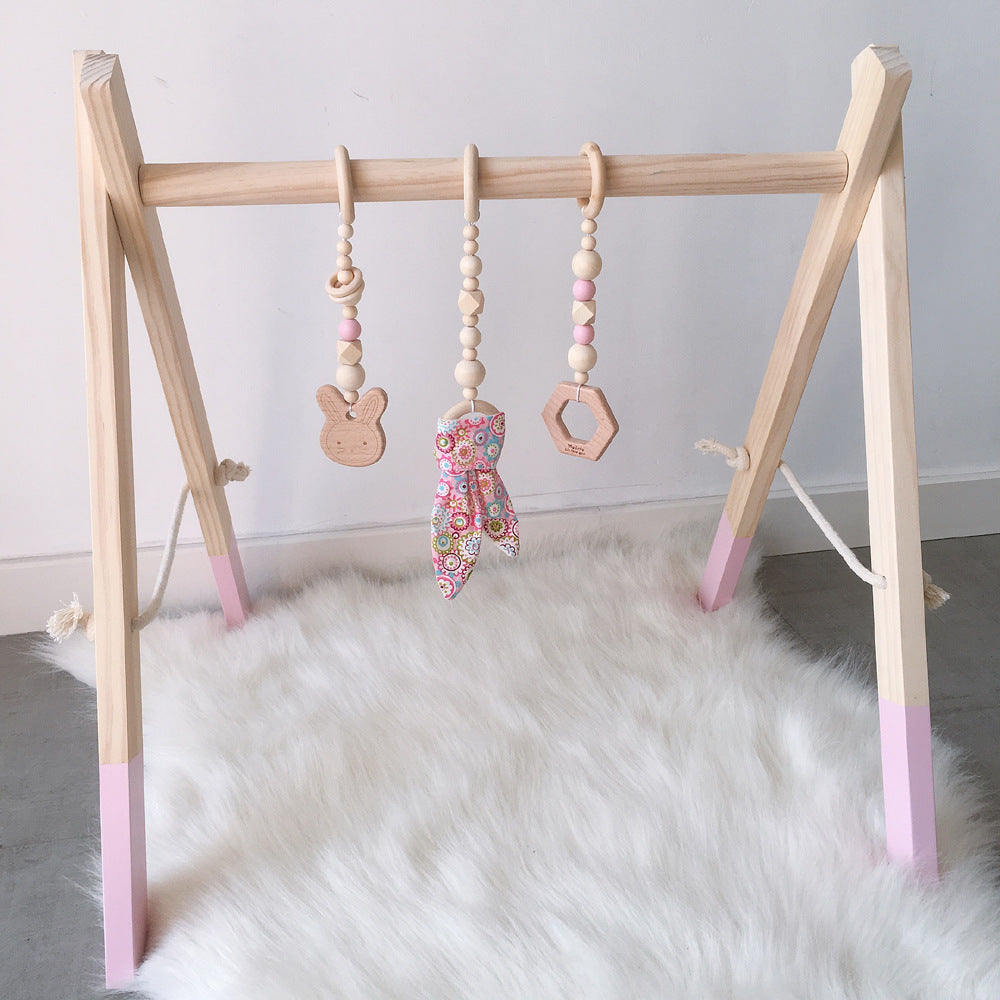 Arche d'éveil avec suspensions en bois - Biquette Biquette