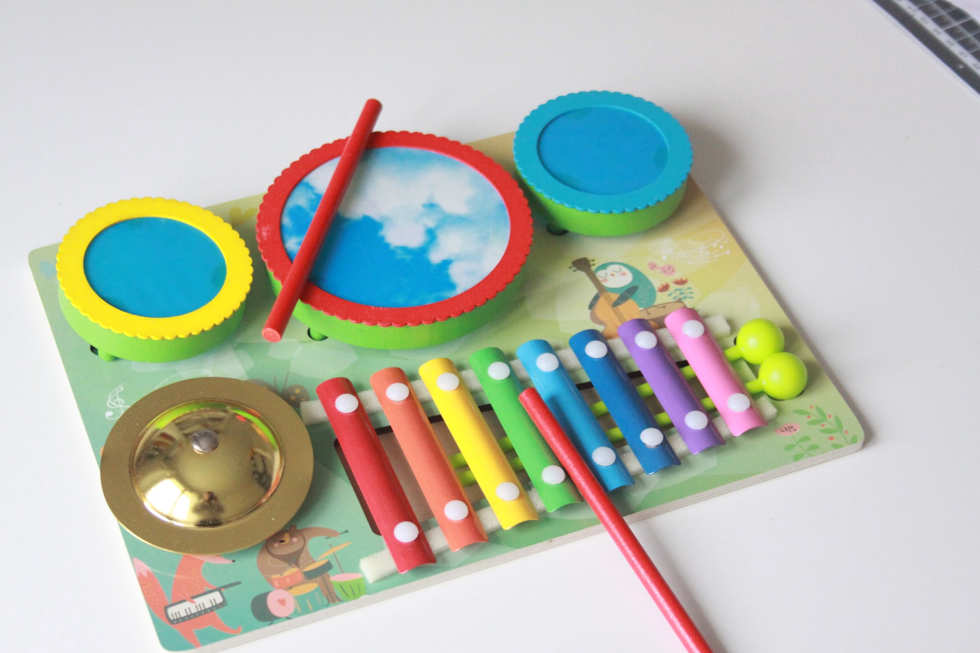 Plateforme musicale en bois - Biquette Biquette