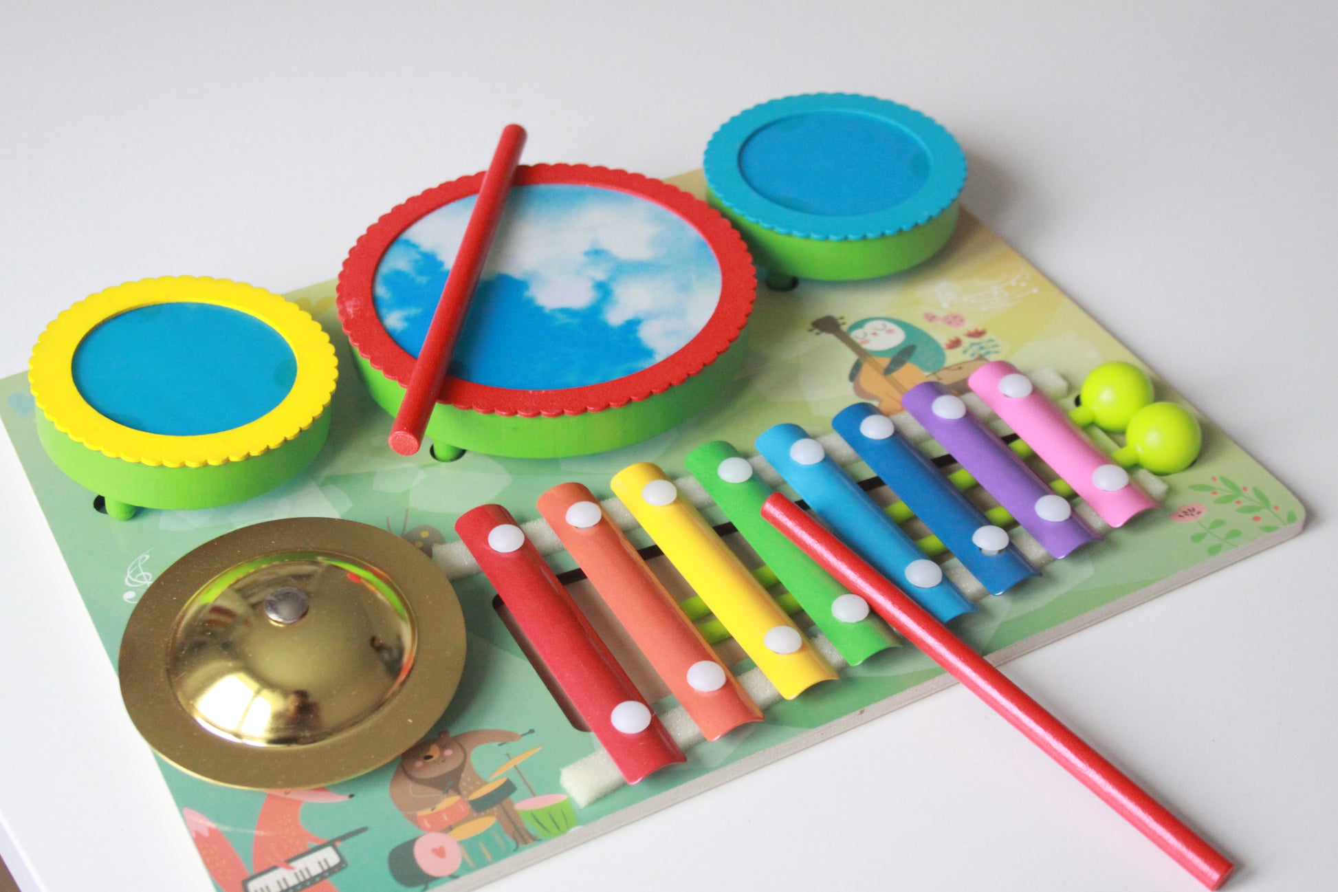 Plateforme musicale en bois - Biquette Biquette