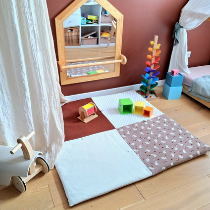 Tapis d'éveil pliable - tapis d'éveil grand