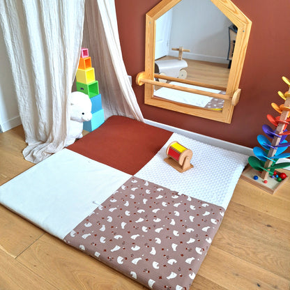 Tapis d'éveil évolutif- tapis deveil montessori