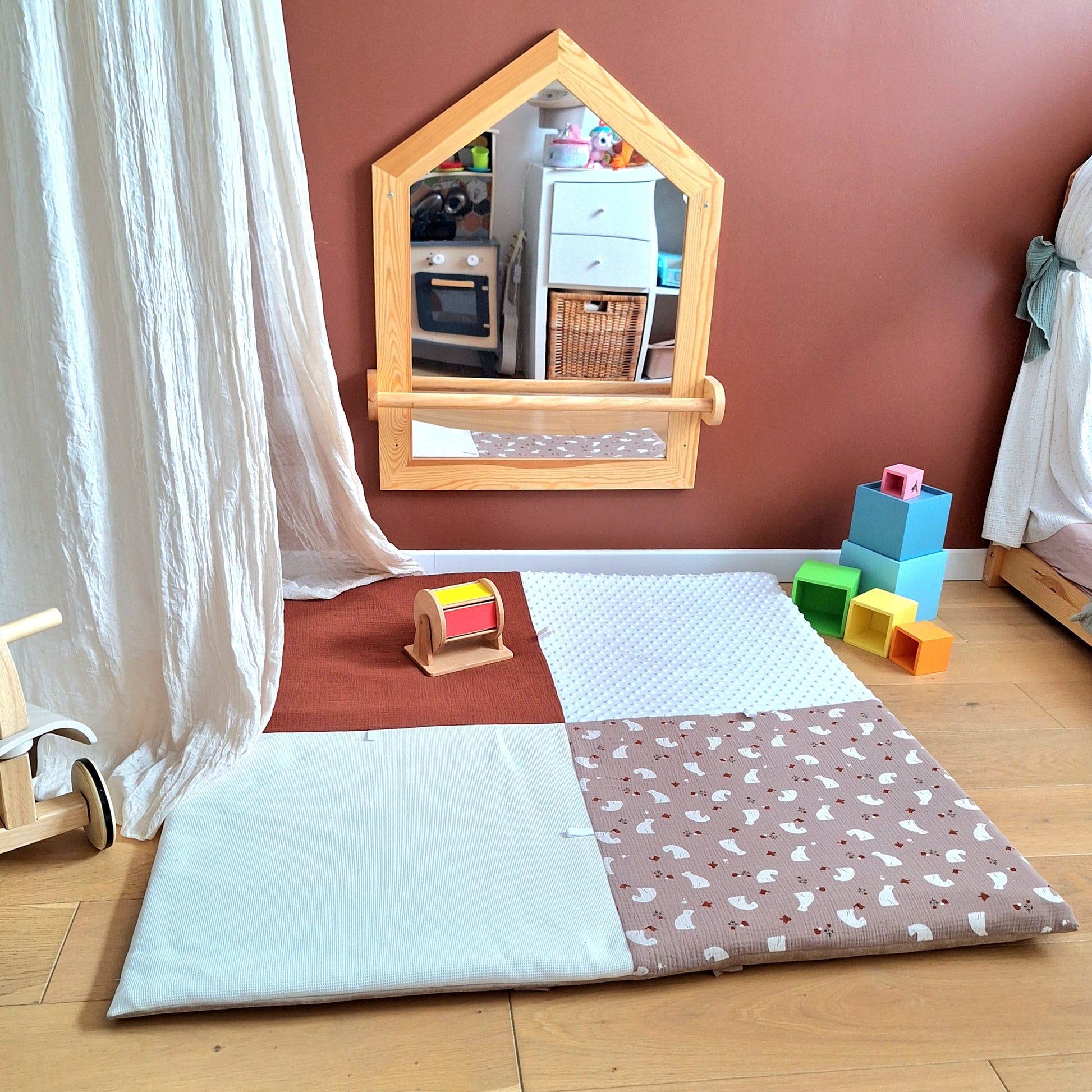 Tapis deveil évolutif - tapis deveil nomade 