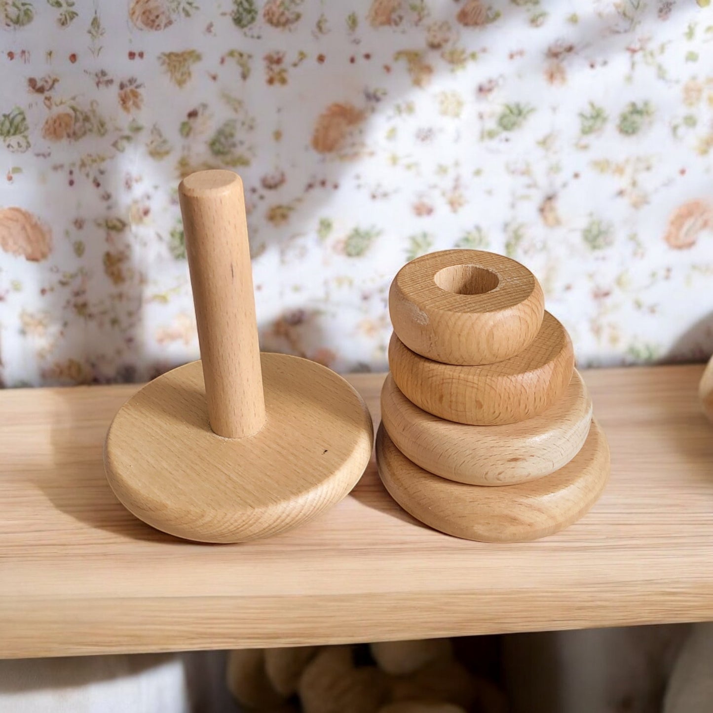 Coffret 9-12 mois une tour/une voiture/mini puzzle - Biquette Biquette