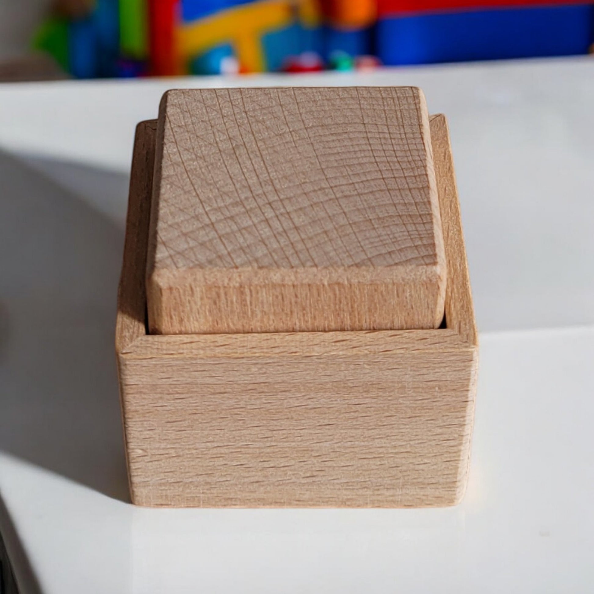 Coffret 9-12 mois une tour/une voiture/mini puzzle - Biquette Biquette