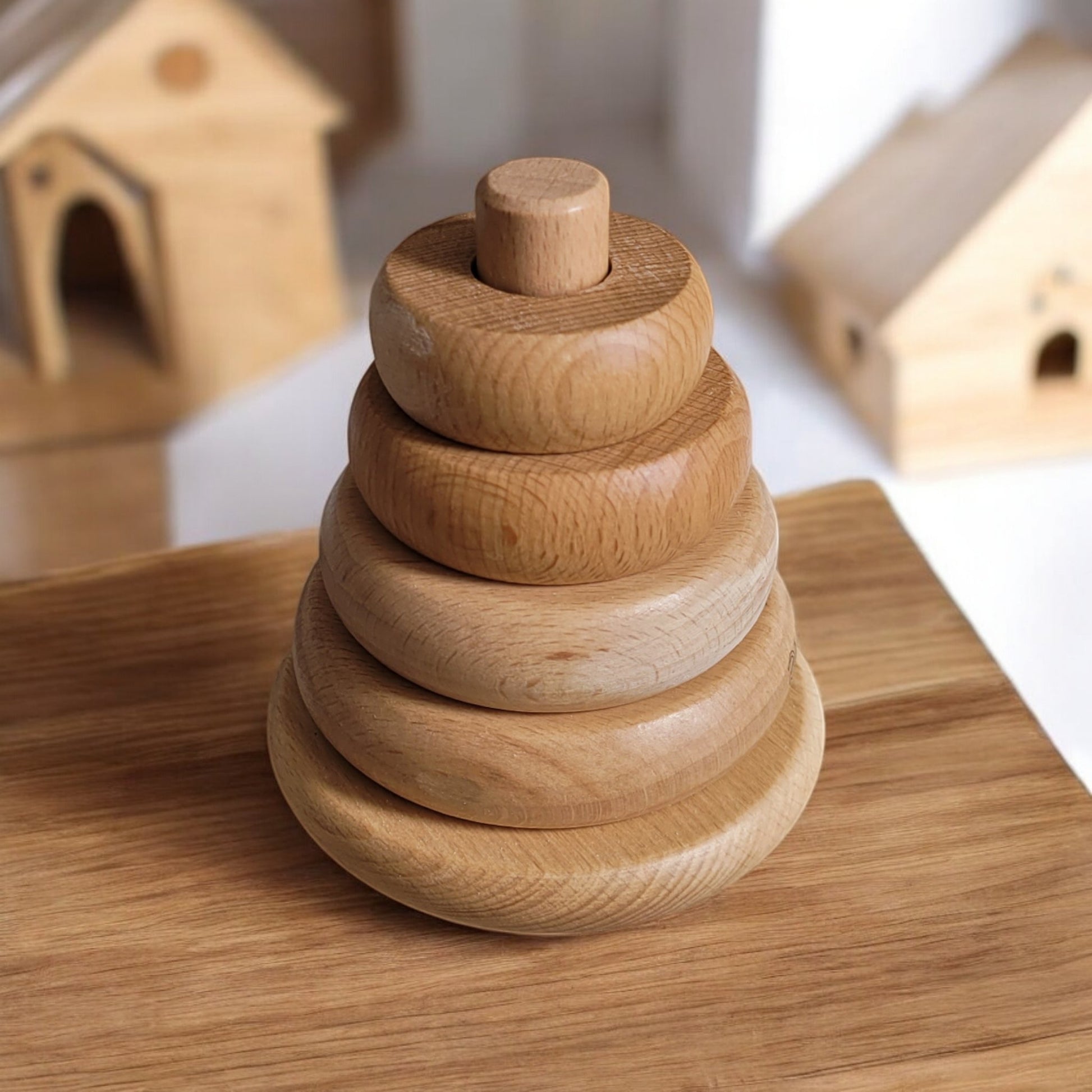 Coffret 9-12 mois une tour/une voiture/mini puzzle - Biquette Biquette
