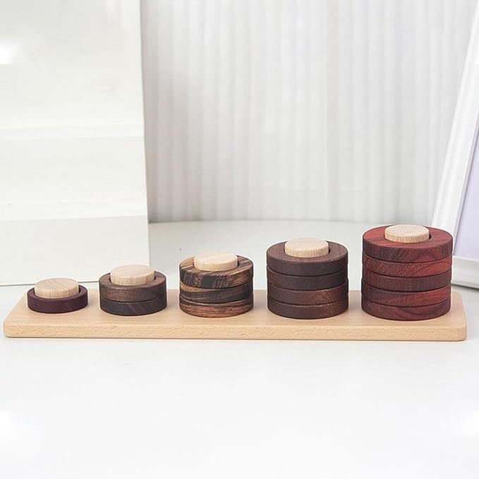 Jeu de Tri en Bois à Empiler - Biquette Biquette