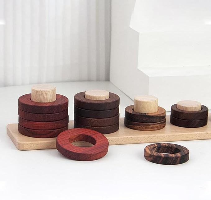 Jeu de Tri en Bois à Empiler - Biquette Biquette