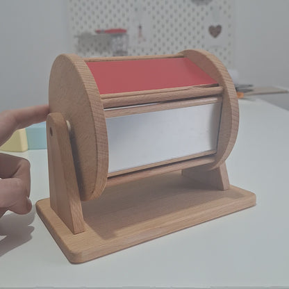 Tambour Rotatif Montessori - Cylindre rotatif- spinning drum