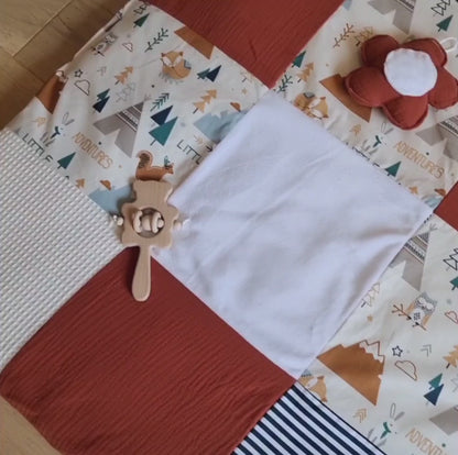 Tapis d'éveil nomade - tapis de jeu montessori
