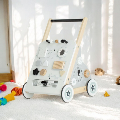 Multifunktions-Rollator aus Holz