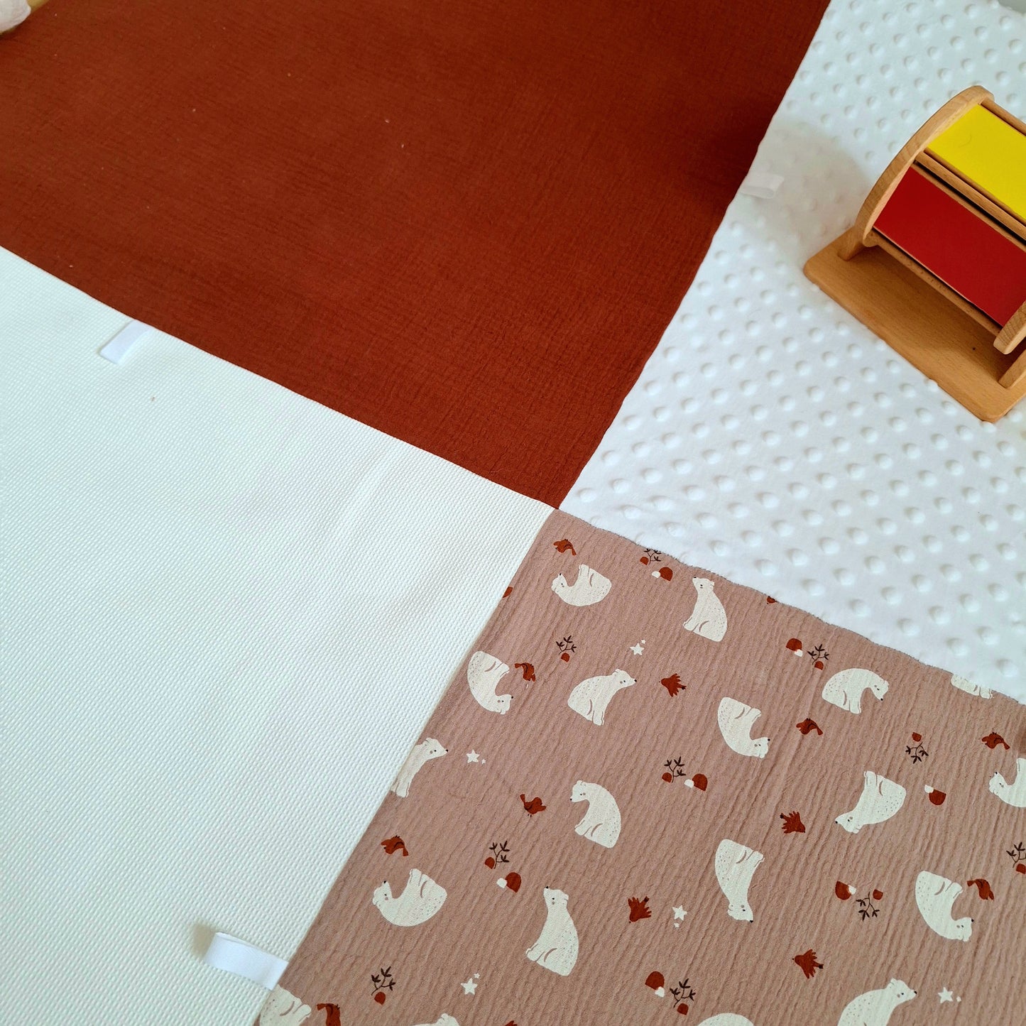 Tapis d'éveil nomade - tapis d'éveil sensoriel