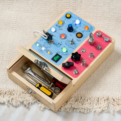 planche d'activité - busy board - planche occupée