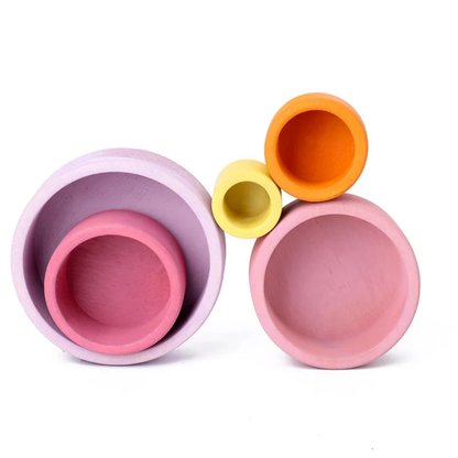 Gobelets gigogne - Gobelets en bois pour tout petit