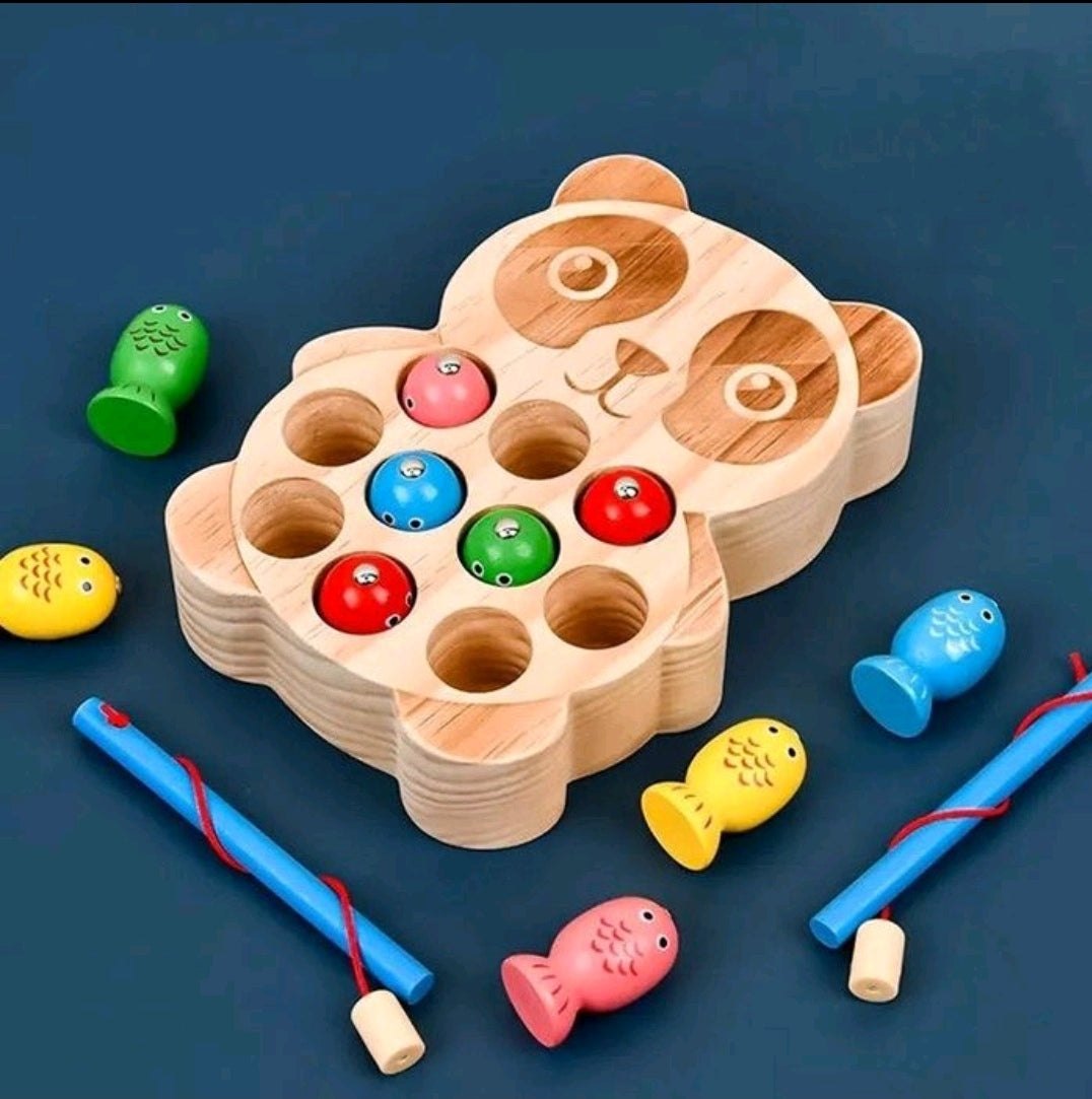 Jeu de pêche magnétique Panda - Biquette Biquette