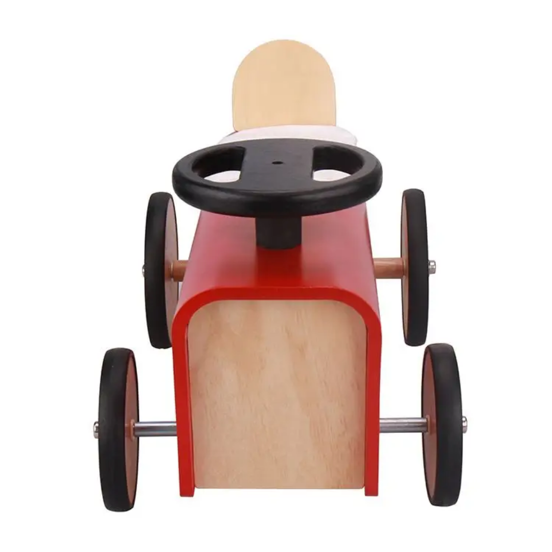 Draisienne évolutive bois - trotteur pousseur, chariot de marche bebe