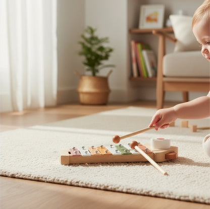 Baby-Xylophon – Musikalisches Holzspielzeug