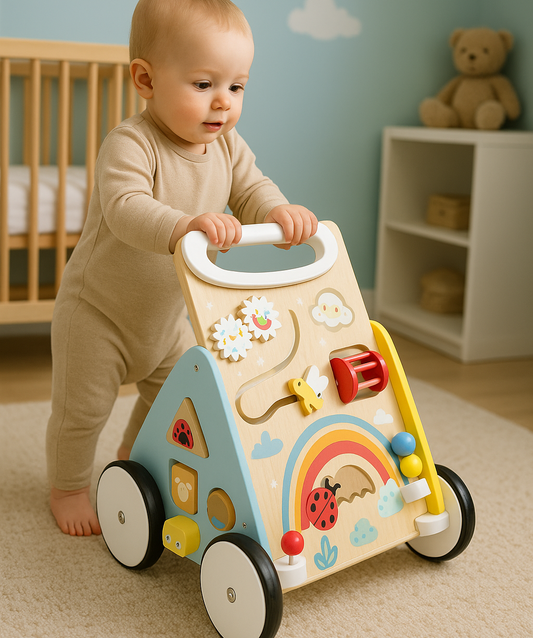 Chariot multi-activités à pousser